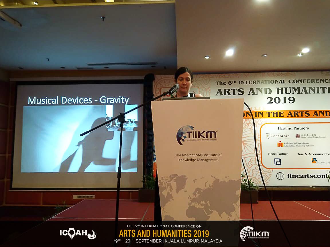 Speaking at ICOAH2019